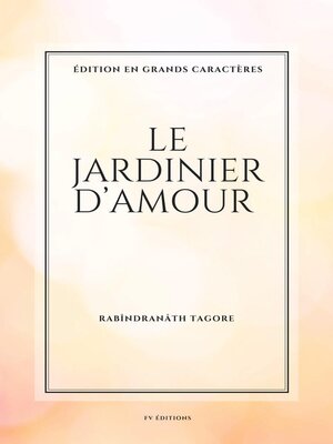cover image of Le jardinier d'amour